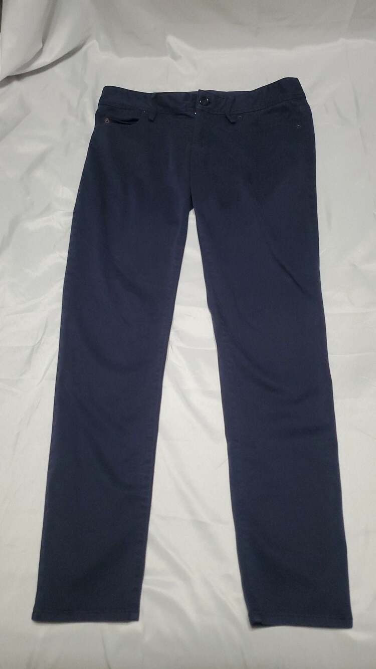 Lilly Pulitzer Worth Skinny Pants in Navy Blue Size 8